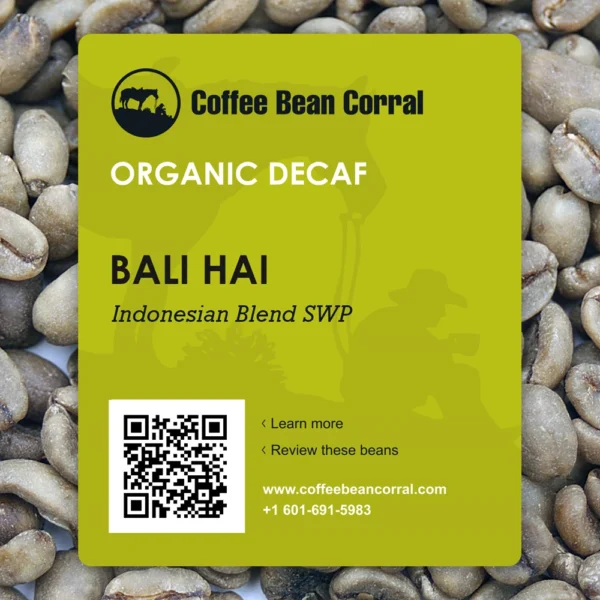 Indonesia: Organic Decaf Bali Hai, Indonesia Blend - Image 7