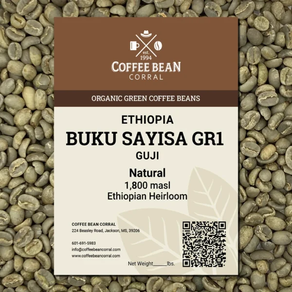 Ethiopia: Organic Buku Sayisa Gr1, Guji - Image 11